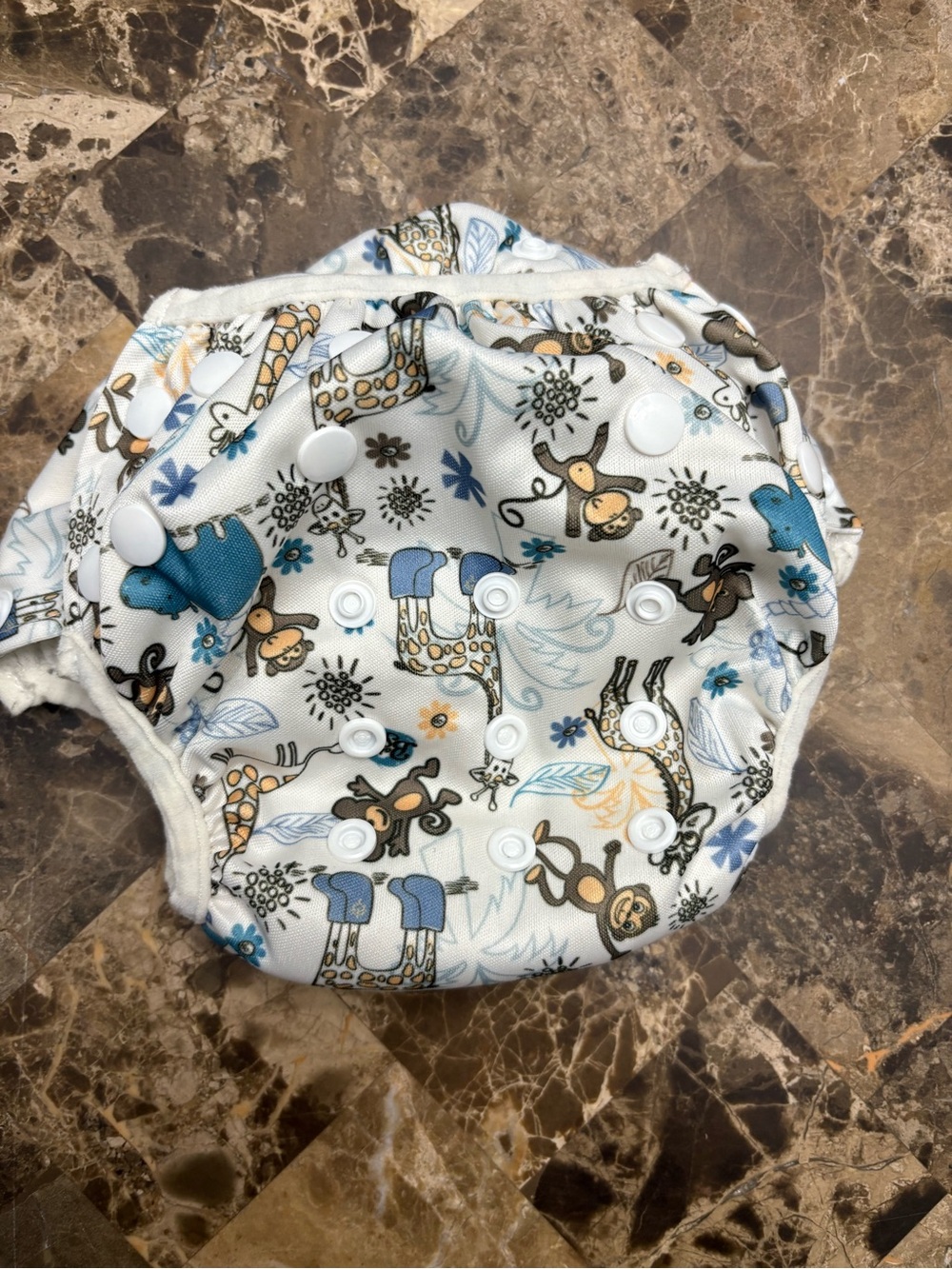 Swimming Adjustable Kids Waterproof Cloth Diaper Cover 0-12 months